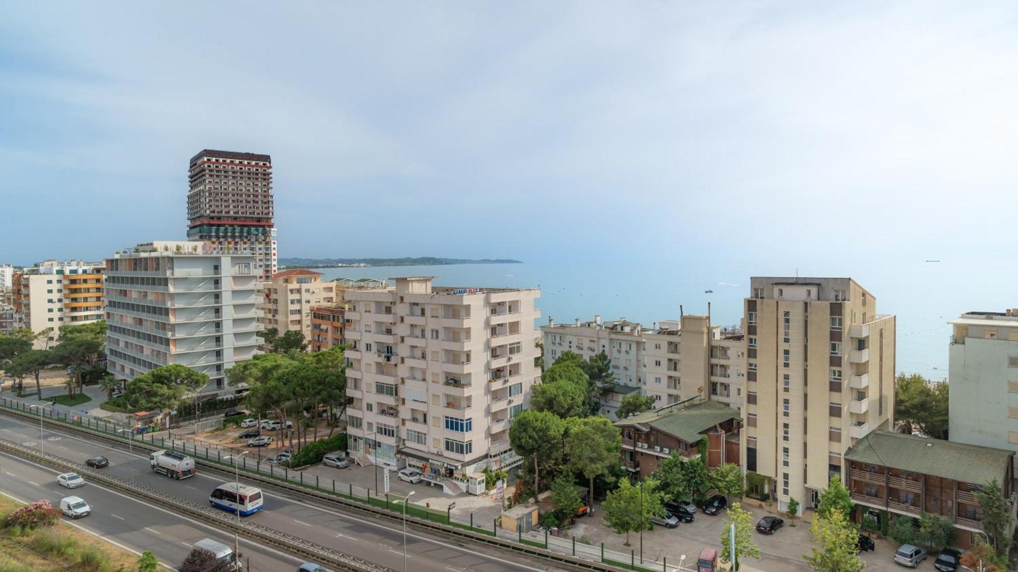 Apartament Sea View ドゥラス エクステリア 写真